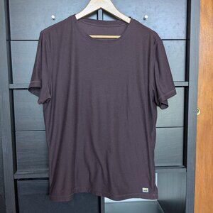 Vuori Men's Short Sleeve Tee - Dark Brown